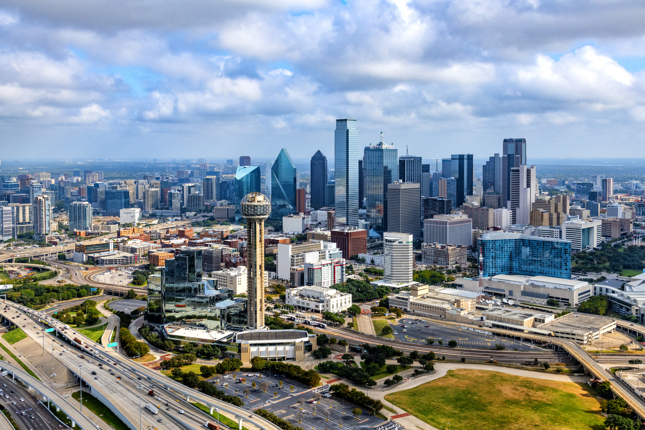 Panoramic Image of Dallas, TX